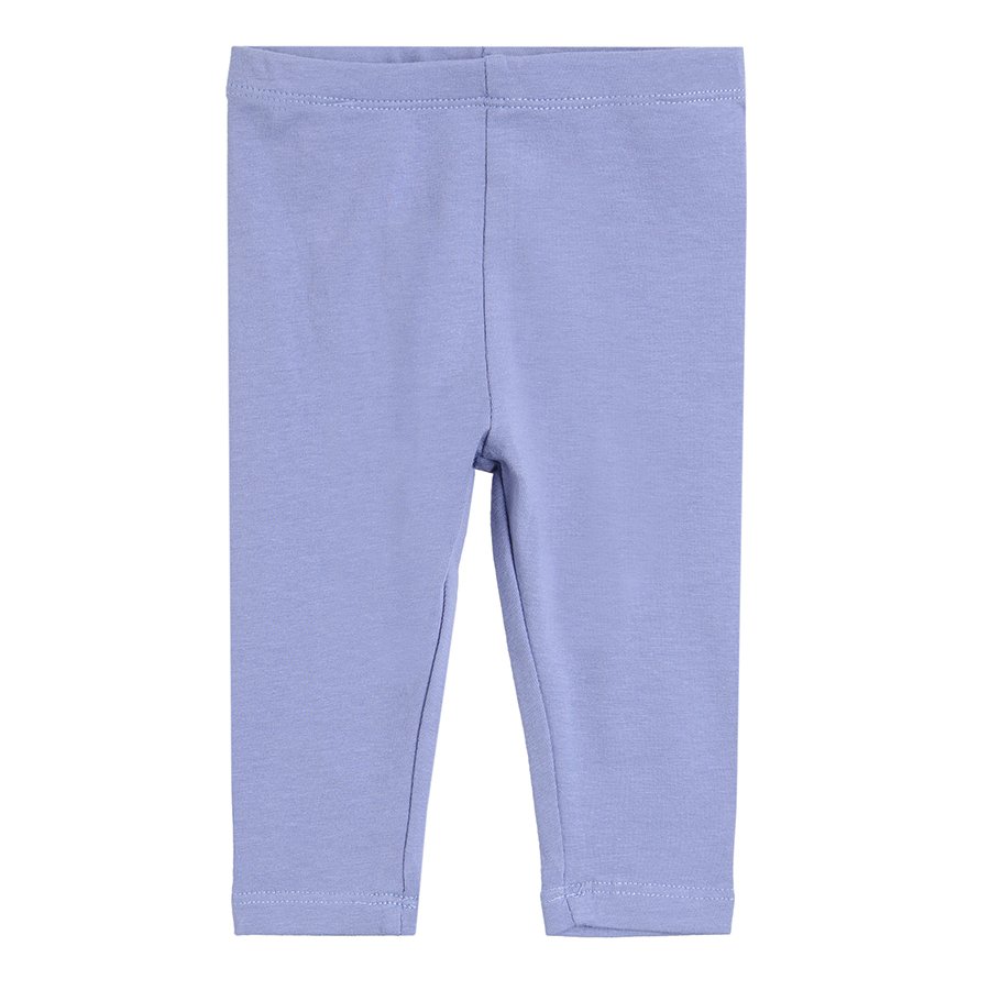 Pink dusty pink and purple with penguin print leggings 3 pack