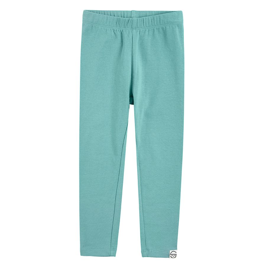 Turquoise leggings