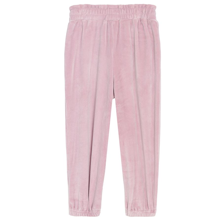Light violet jogging pants