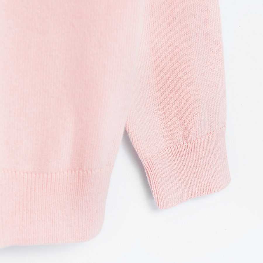 Light pink cardigan