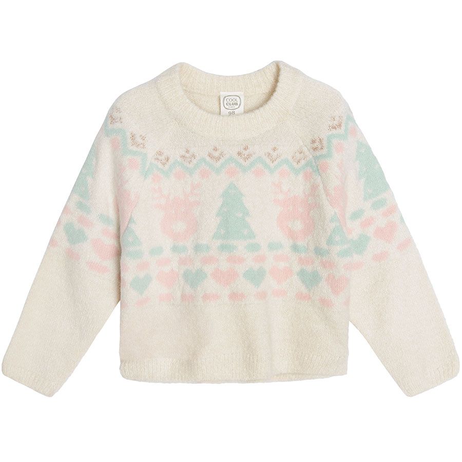 Beige Chrsitmas sweatshirt