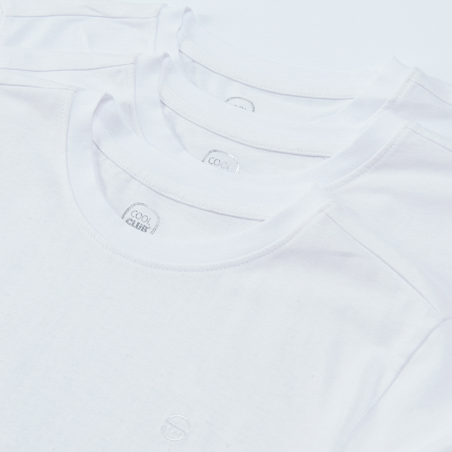 White T-shirt - 3 pack