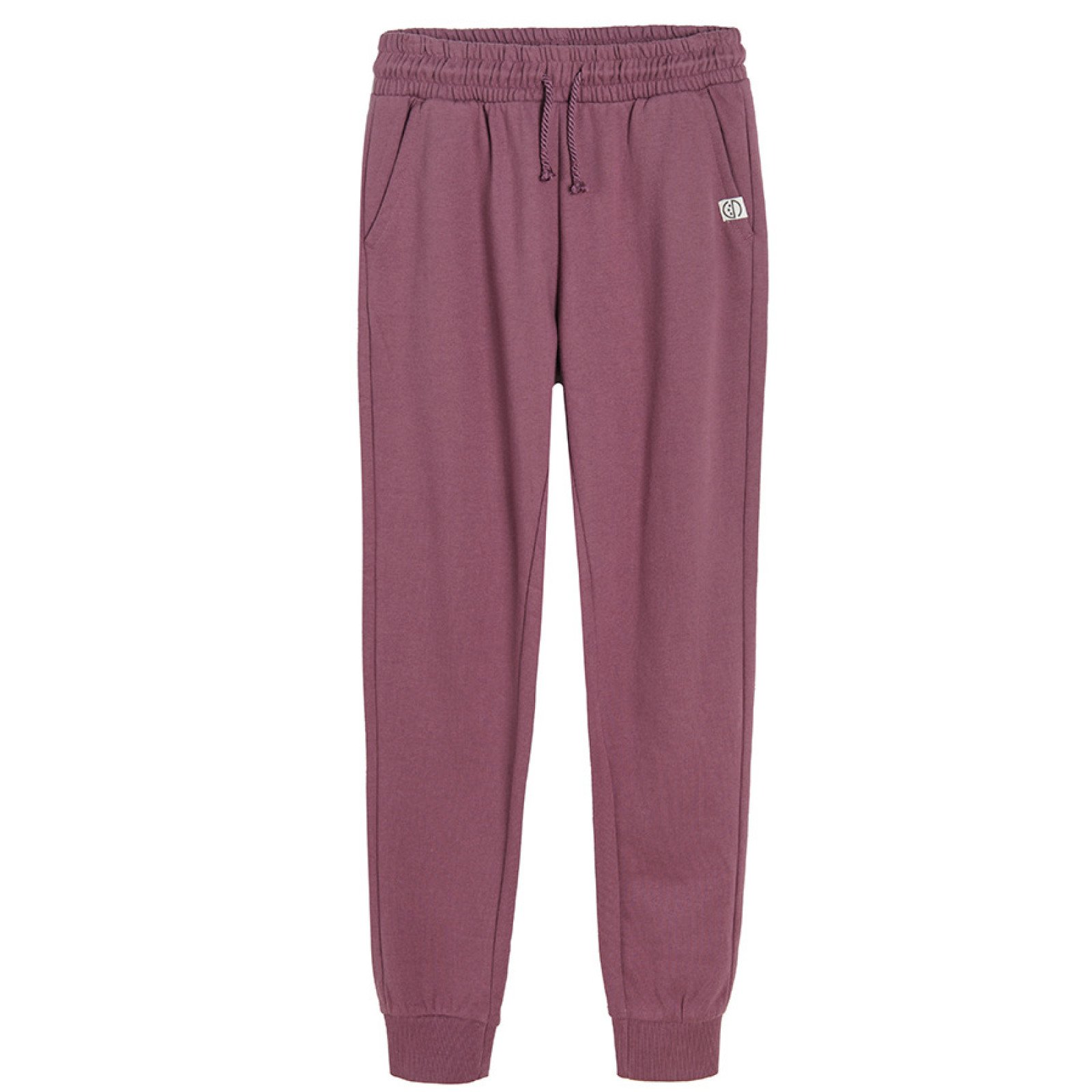 Burgundy jogging pants