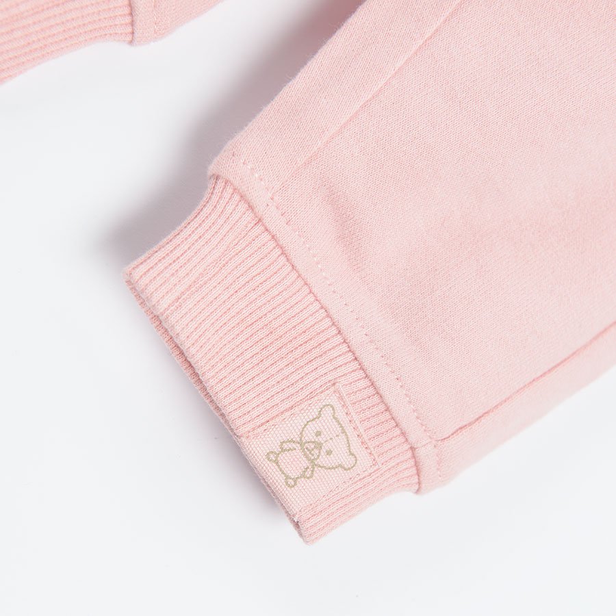 Pink jogging pants