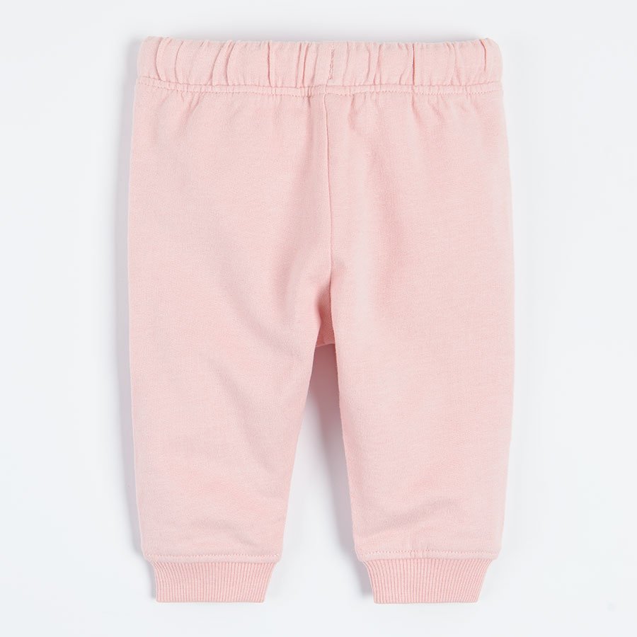 Pink jogging pants