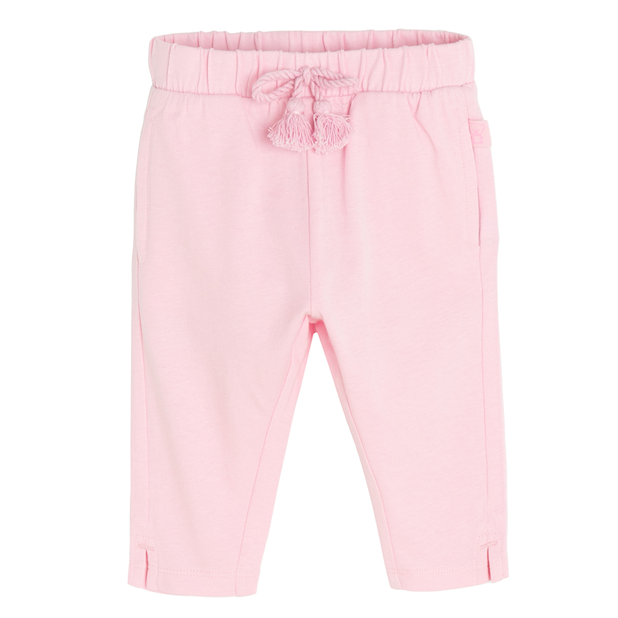 Pink jogging pants