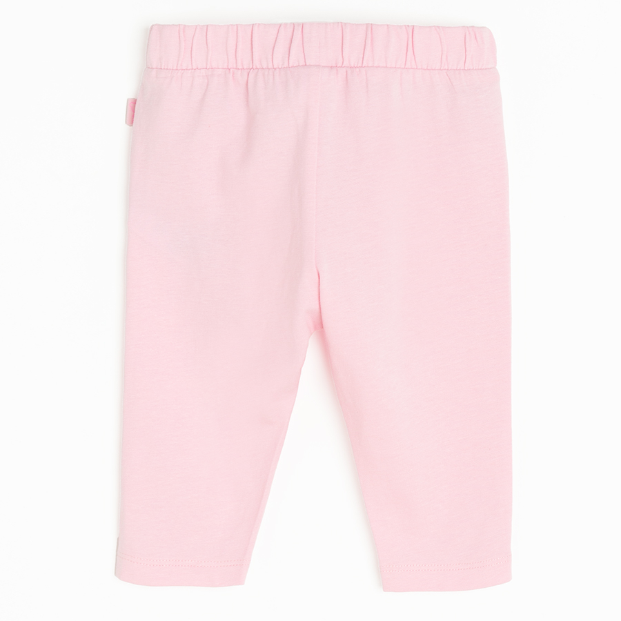 Pink jogging pants