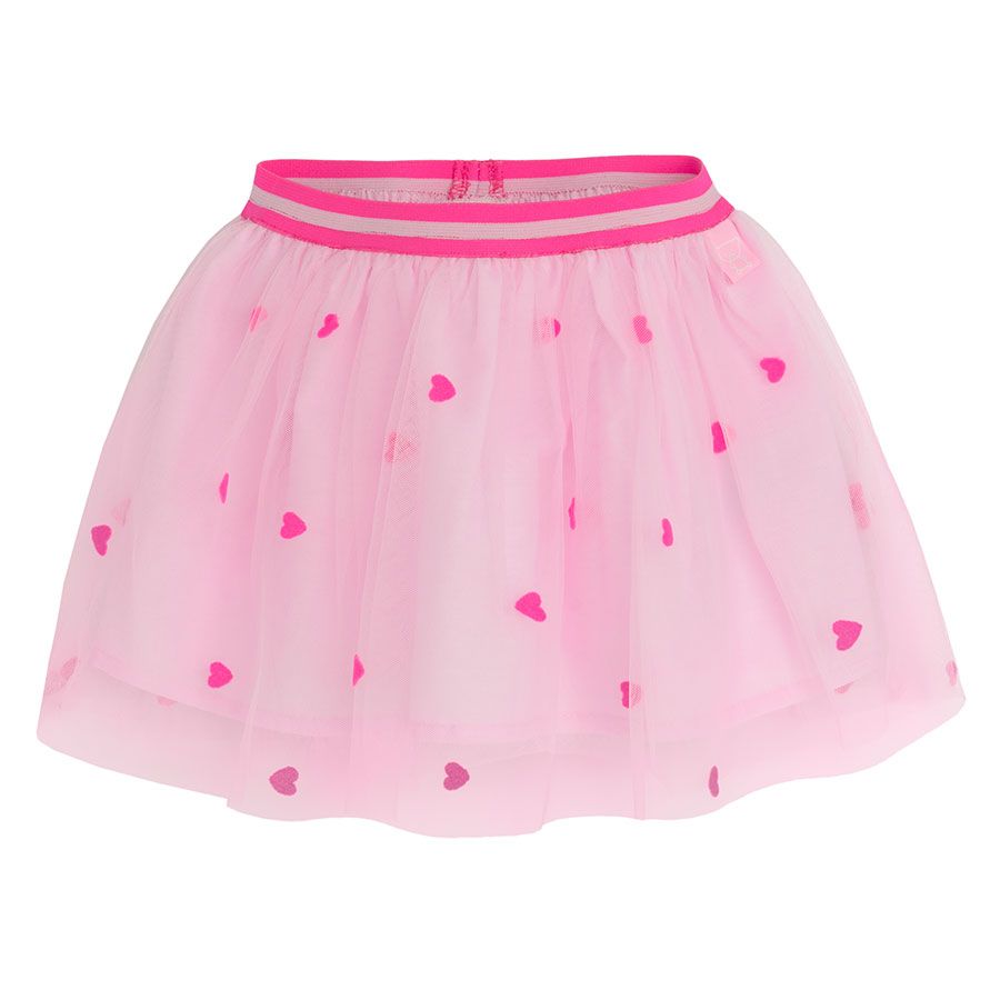 Pink tulle skirt