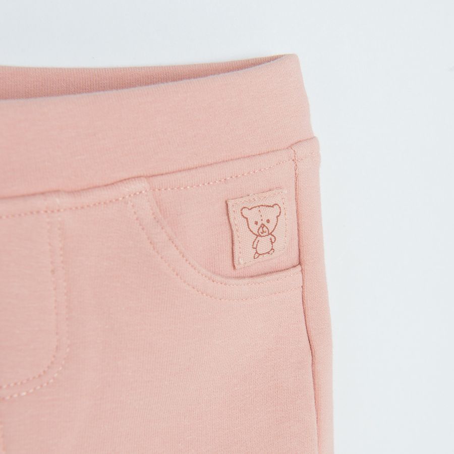 Pink jeggings