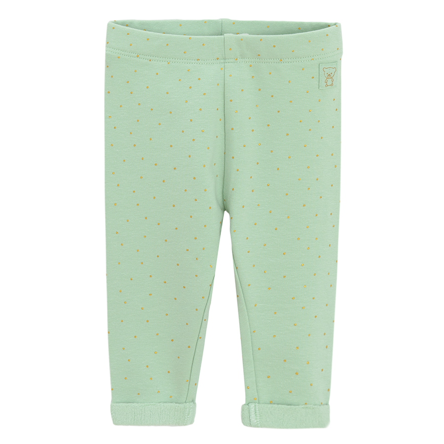Green leggings