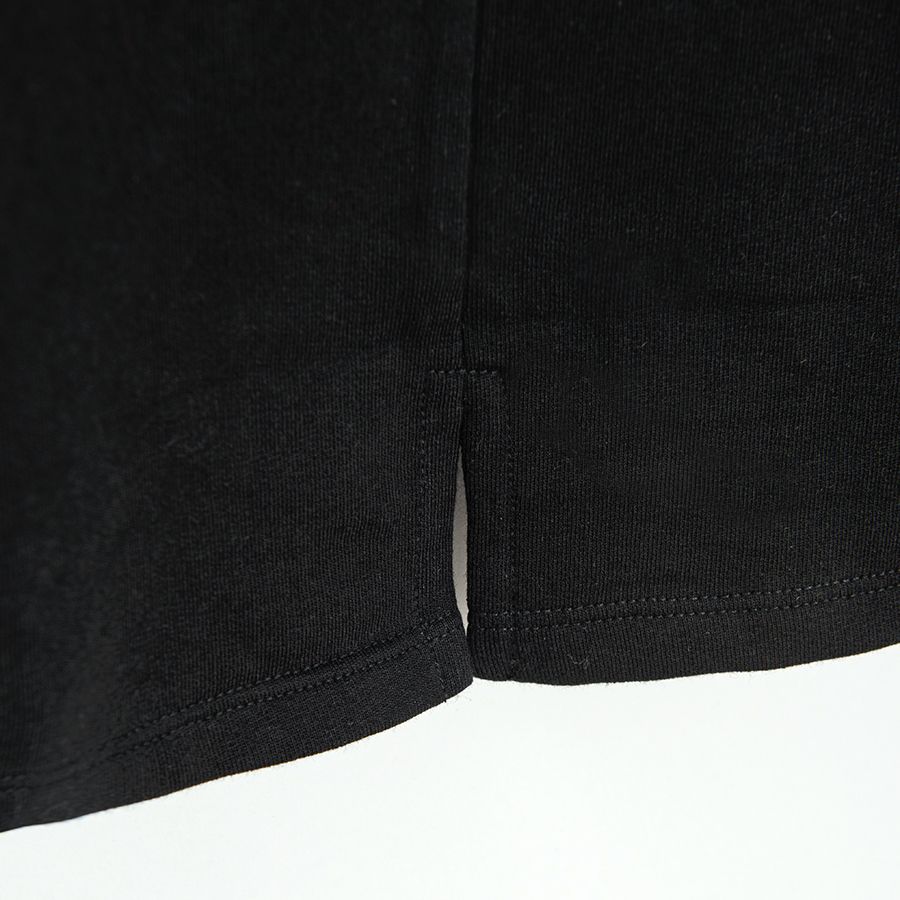 Black sweatshirt with heart print