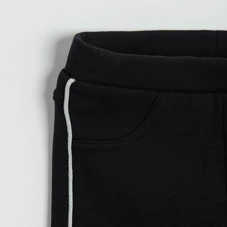 Κολάν μαύρο με επένδυση fleece