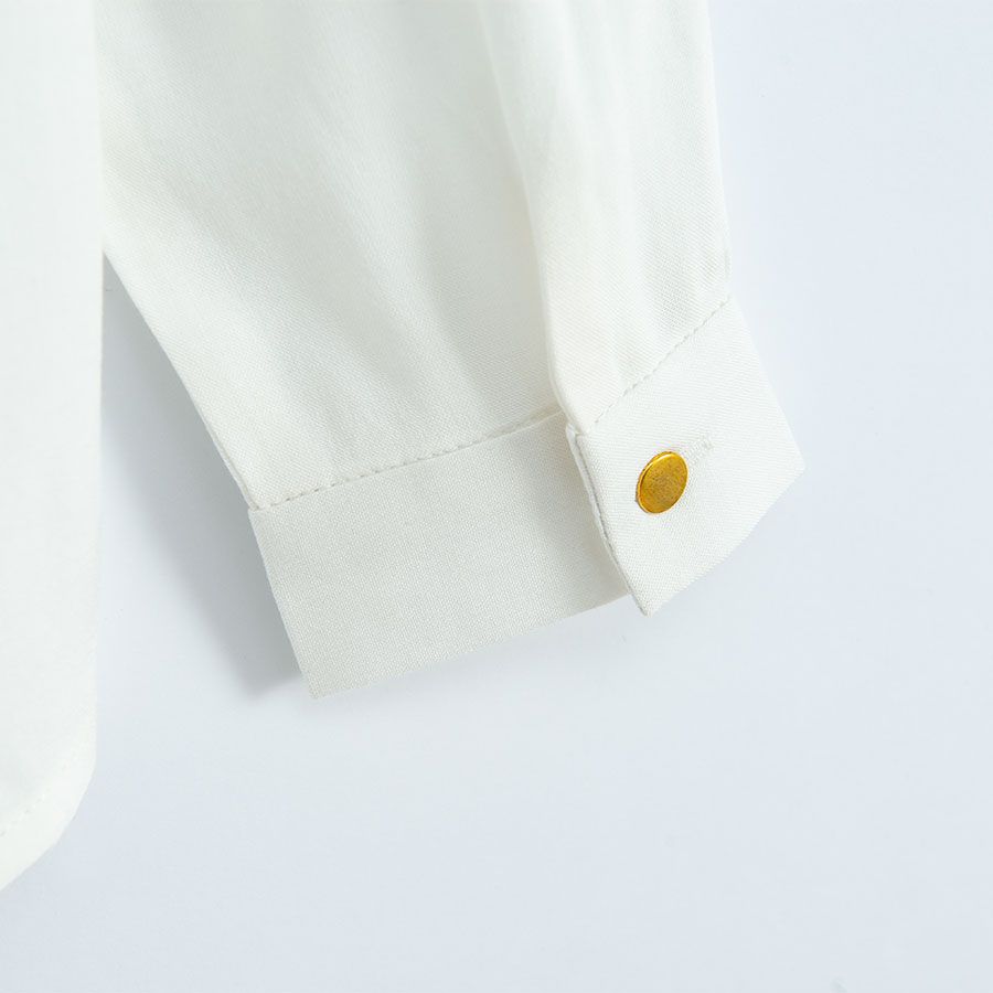 White button down shirt