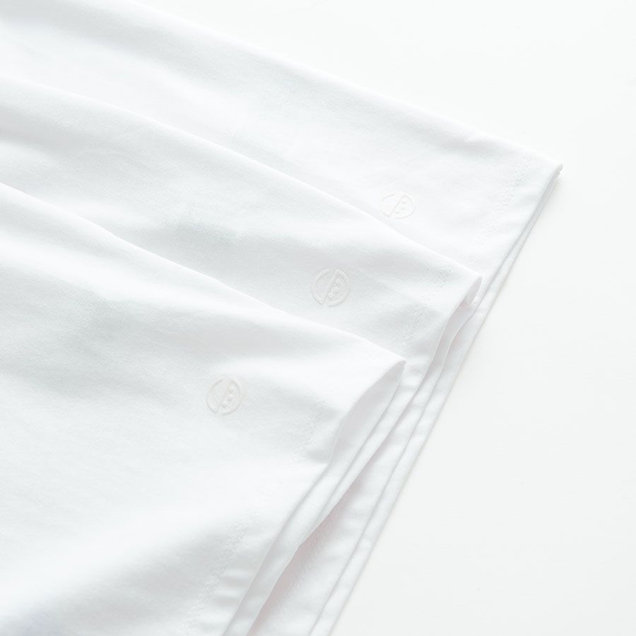 Μπλούζα κοντομάνικη λευκή 3 τμχ