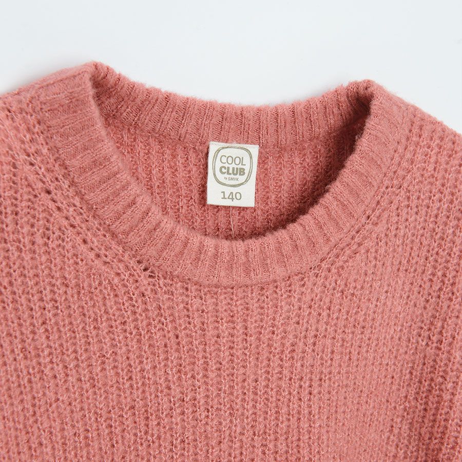 Pink sweater