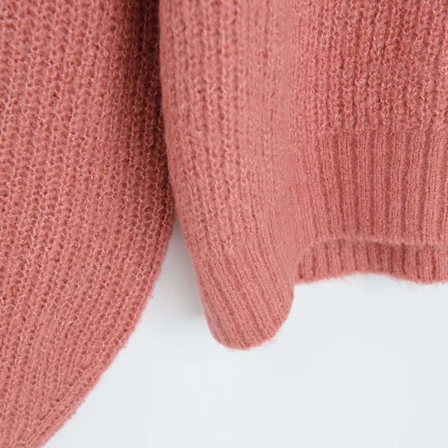 Pink sweater