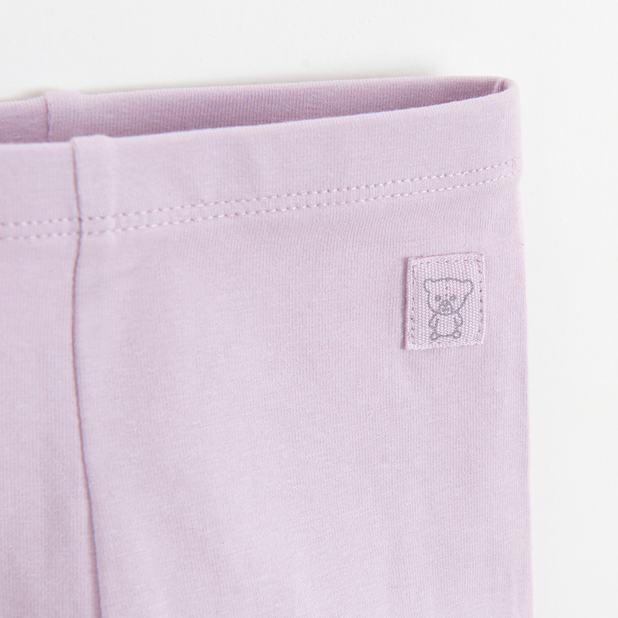 Purple leggings