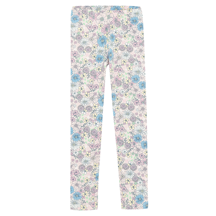 Floral leggings