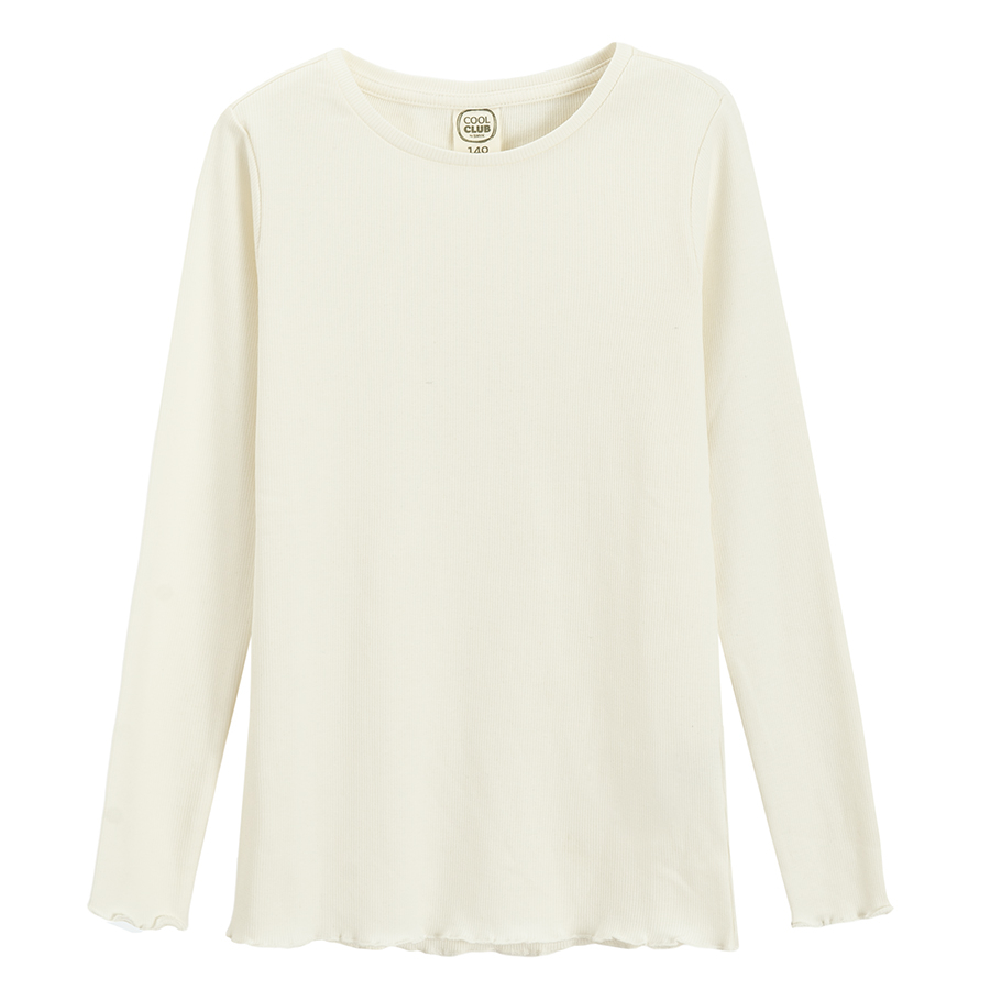 White long sleeve blouse