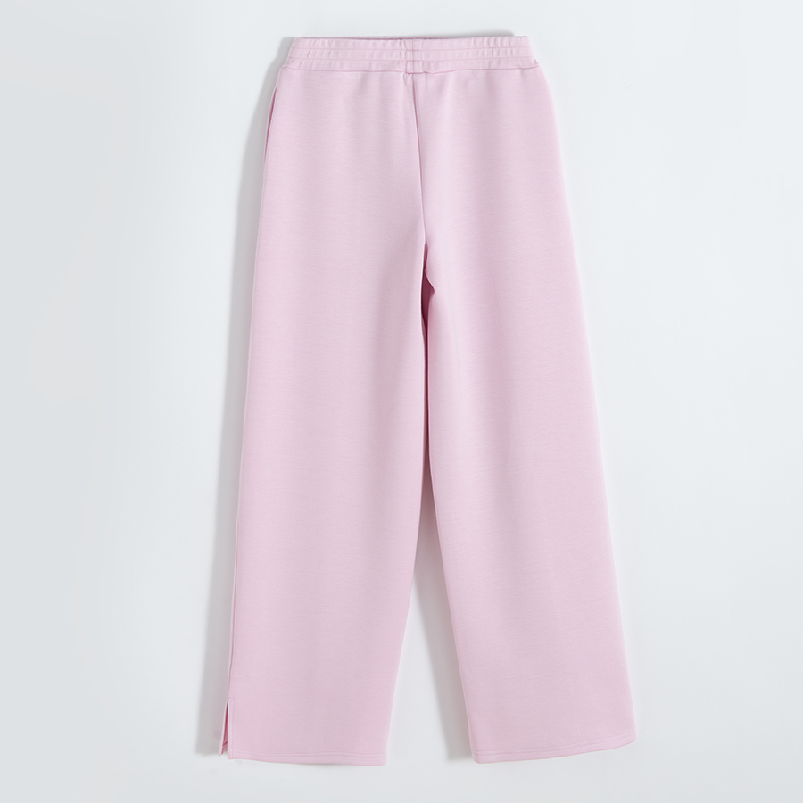 Light pink jogging pants