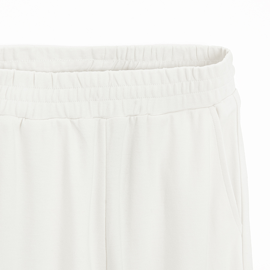 White cargo type jogging pants