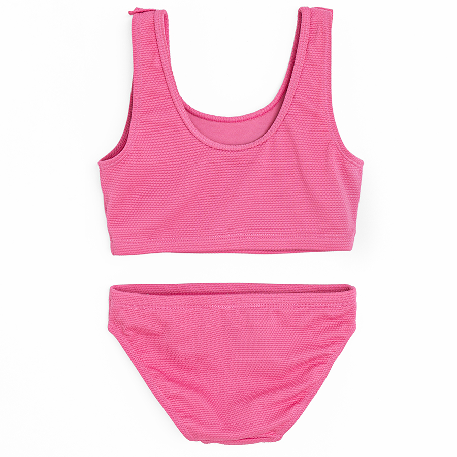 Dark pink bikini
