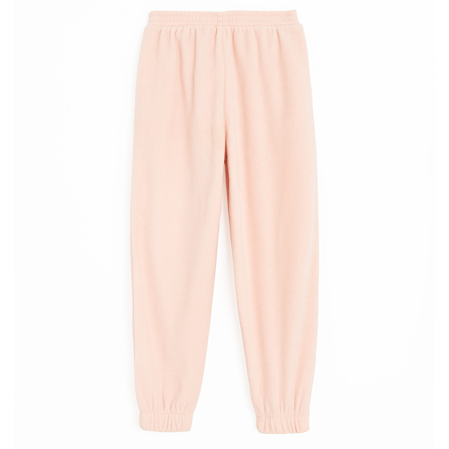 Light pink jogging pants