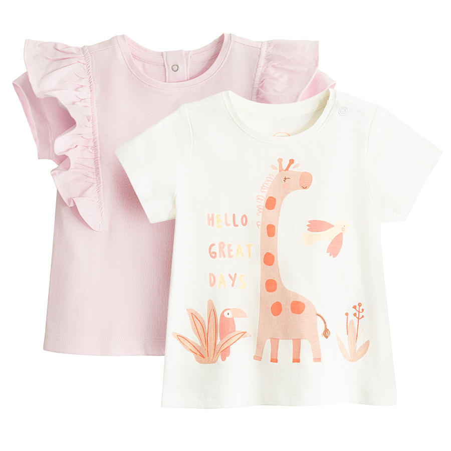 BLOUSE S/S 2-PACK