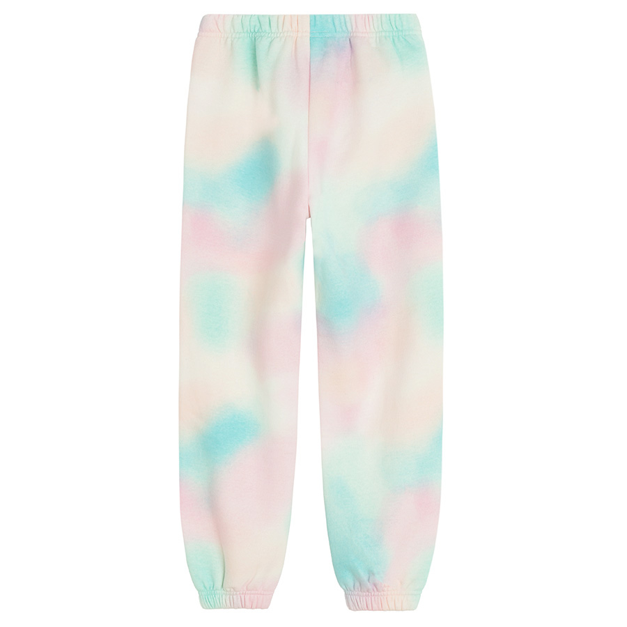 Παντελόνι φόρμα με εφέ tie dye