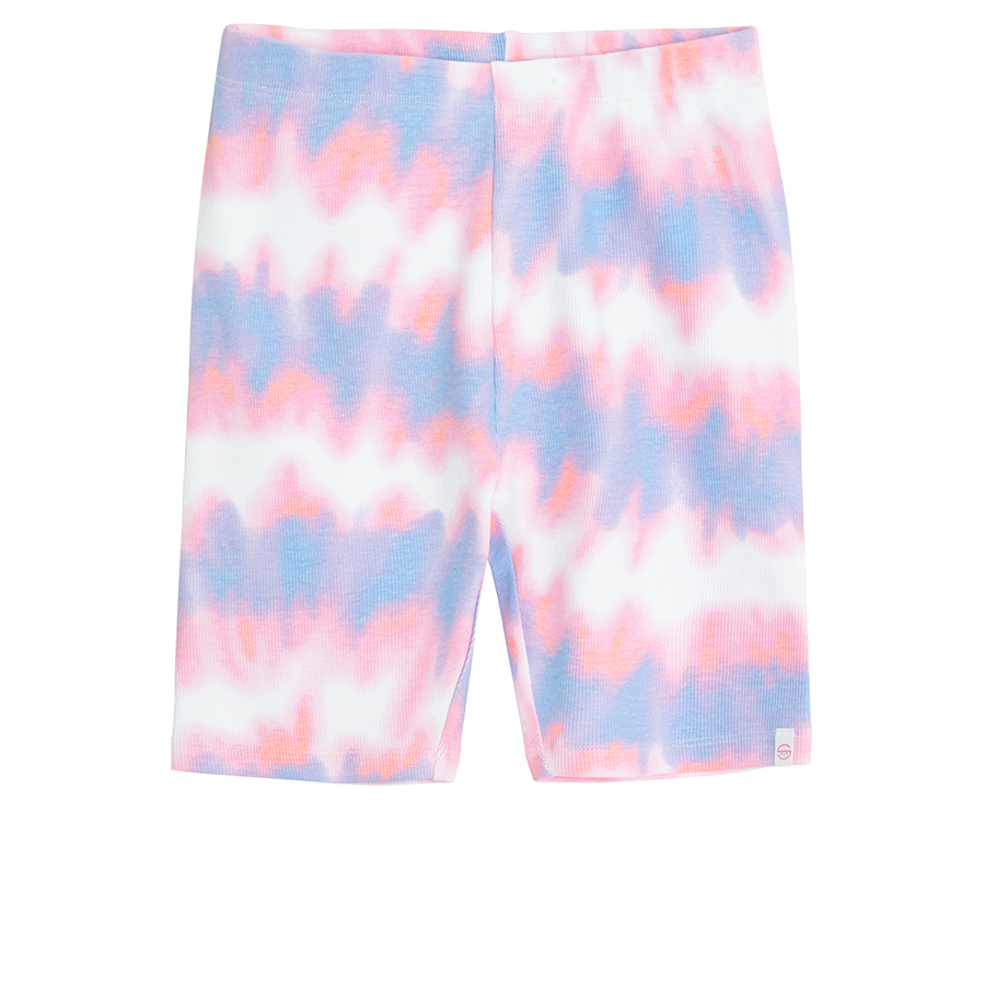 Κολάν ποδηλατικό με εφέ tie dye