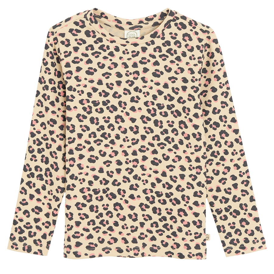 Μπλούζα animal print μακρυμάνικη