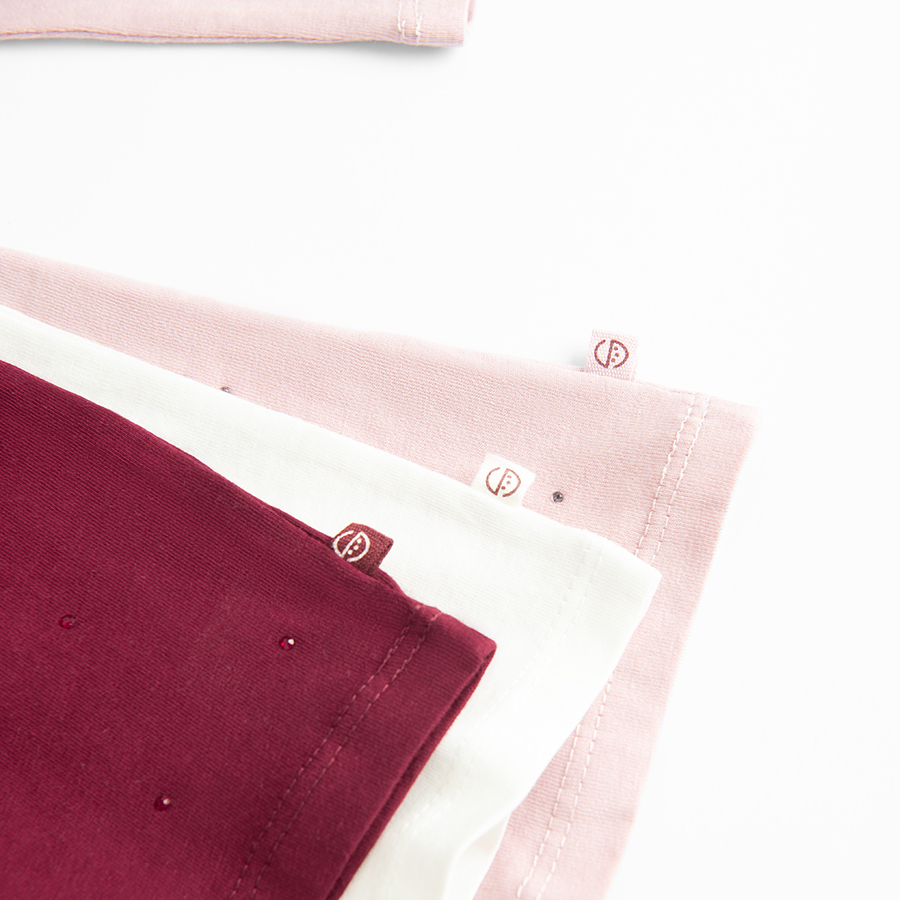 T-SHIRT L/S 3-PACK