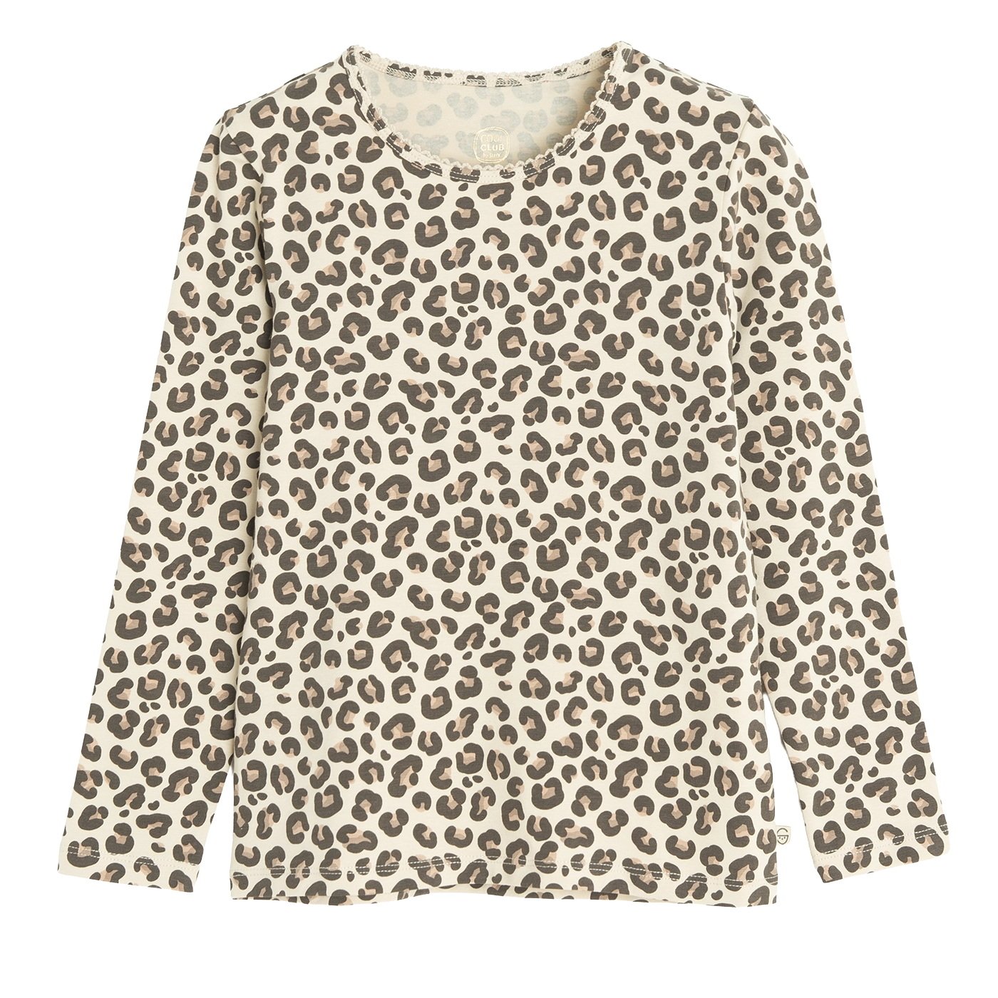 Μπλούζα μακρυμάνικη με στάμπα animal print