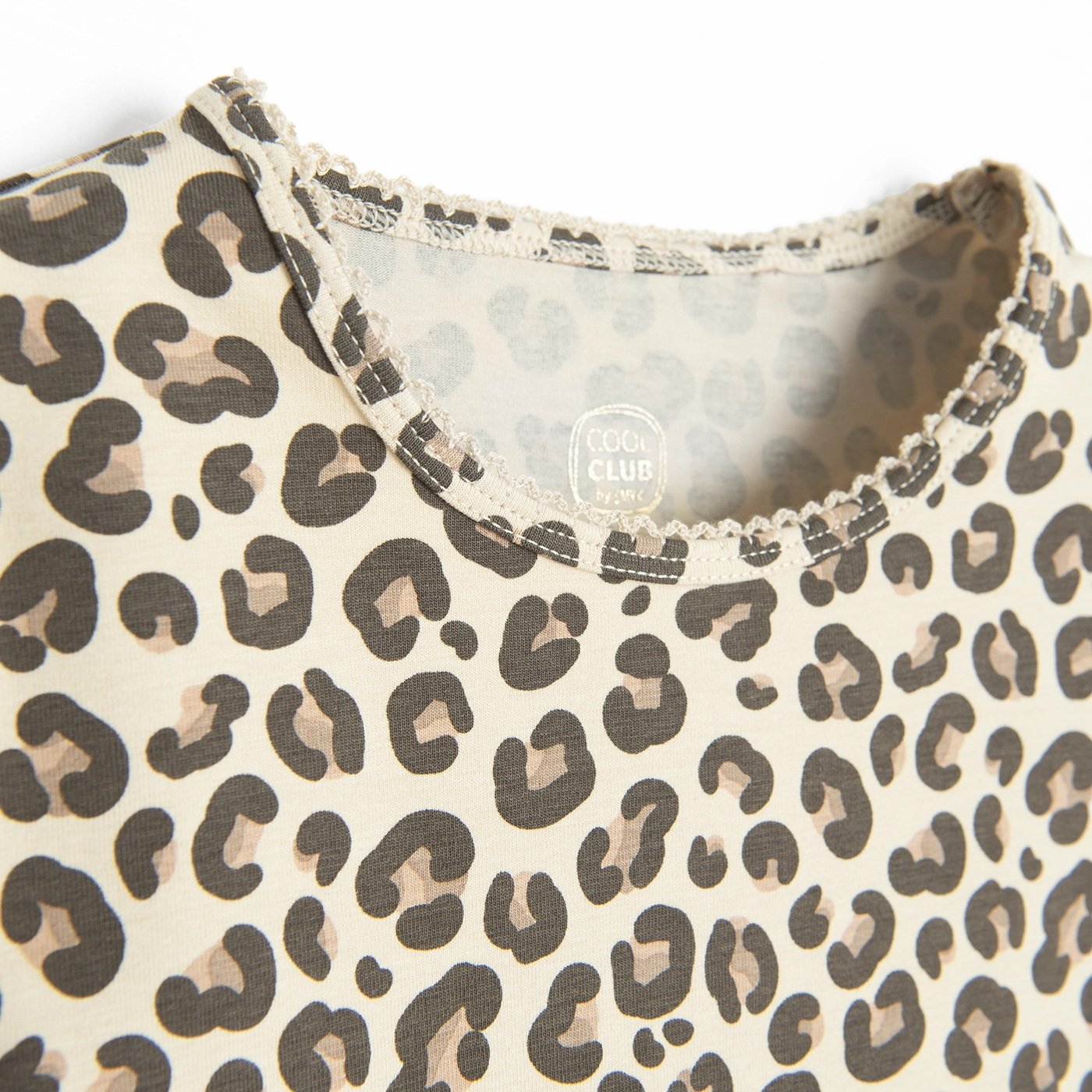 Μπλούζα μακρυμάνικη με στάμπα animal print