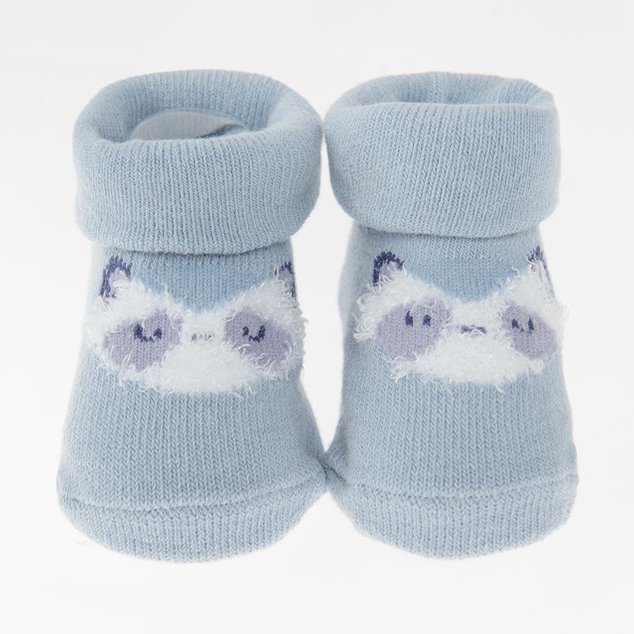 Light blue koala socks