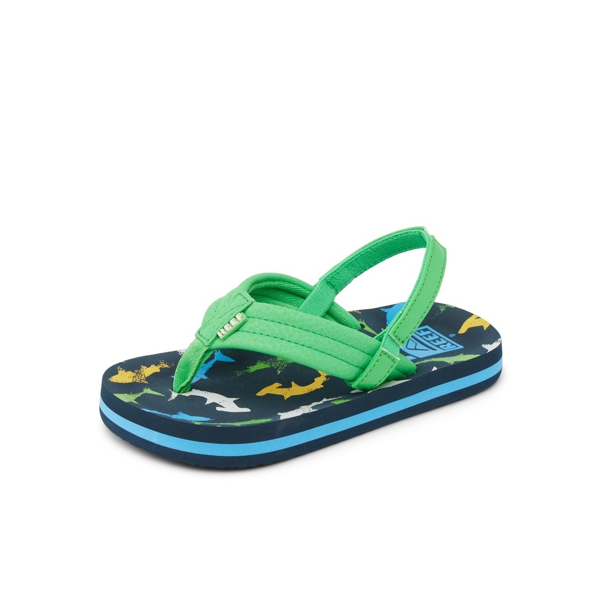 Reef Little Ahi Flip Flops Multi Shark