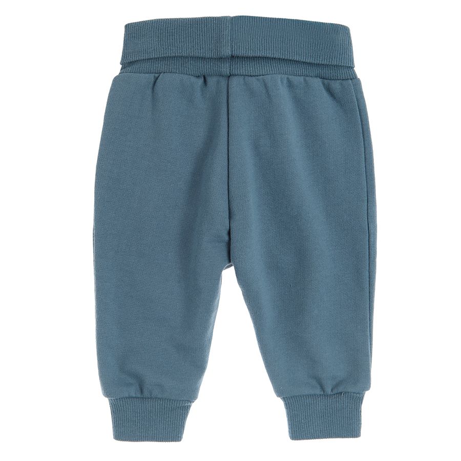 Teal jogging pants