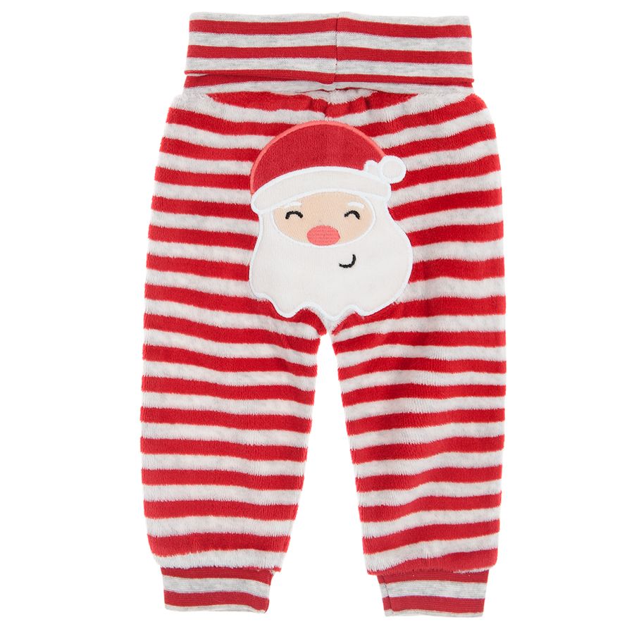 Leggings with Santa Clause print
