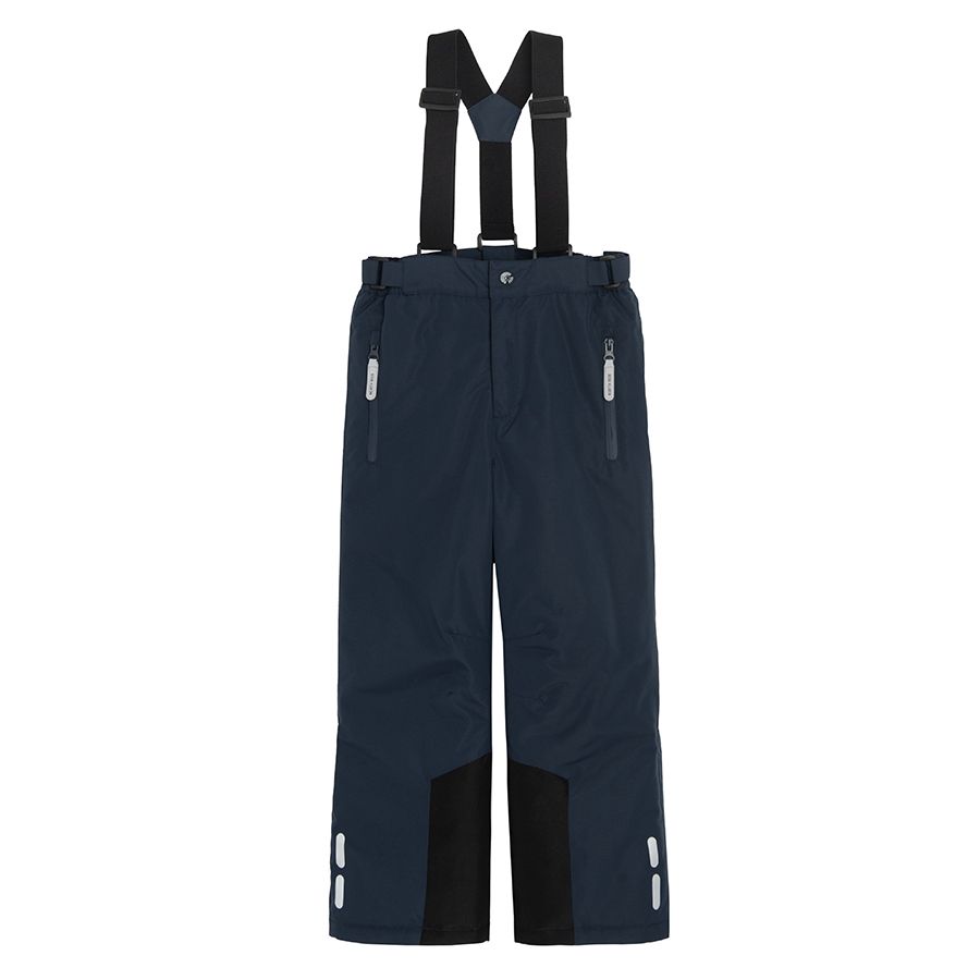 Dark blue ski trousers
