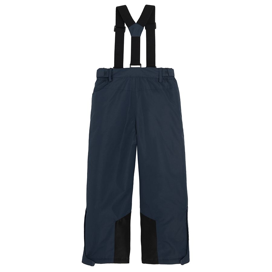Dark blue ski trousers