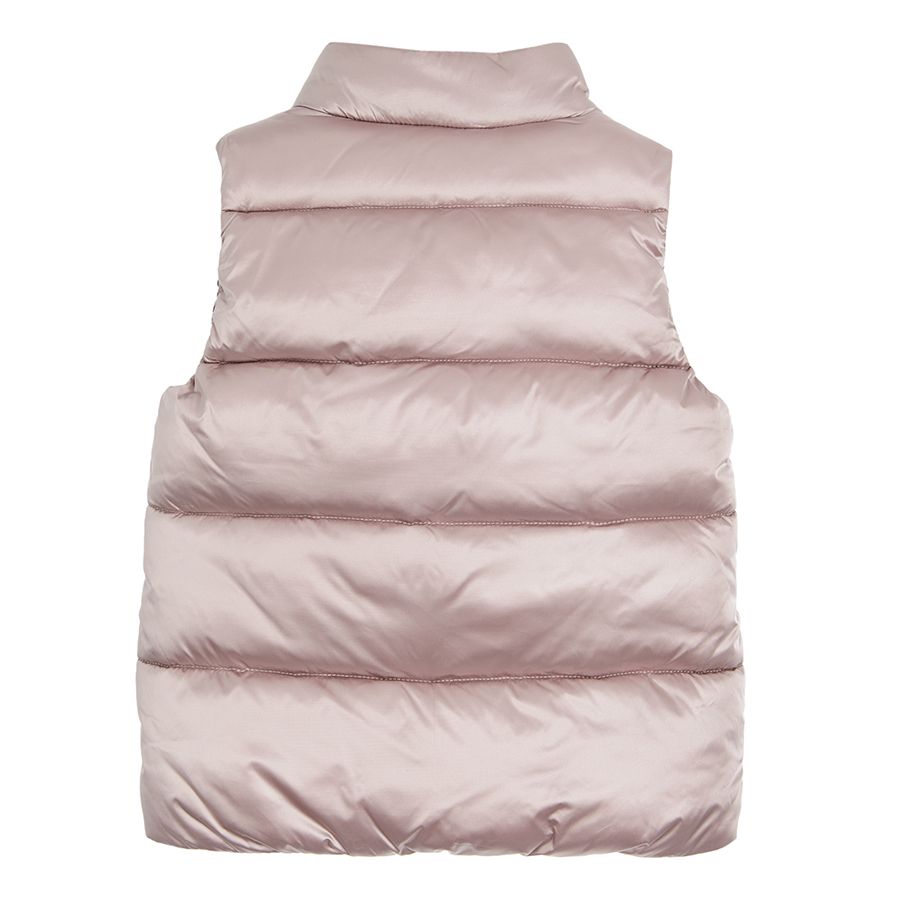 Metalic pink vest
