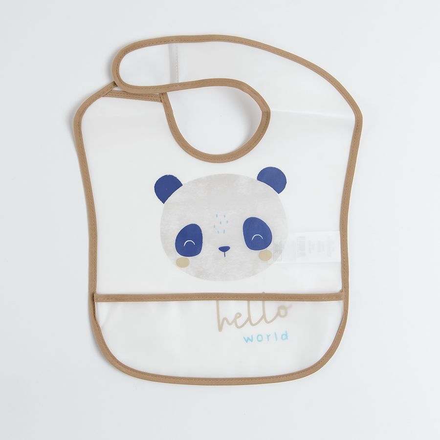 Σαλιάρες 3 τμχ με στάμπα panda