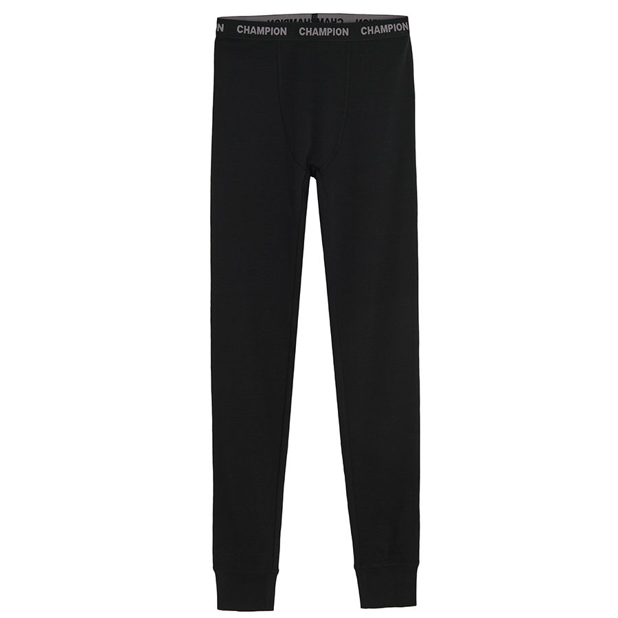 Green and black thermal leggings- 2 pack