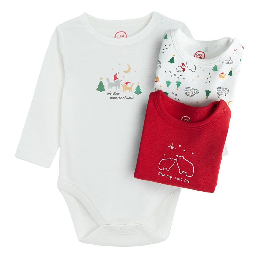 Long sleeve body 3-Pack