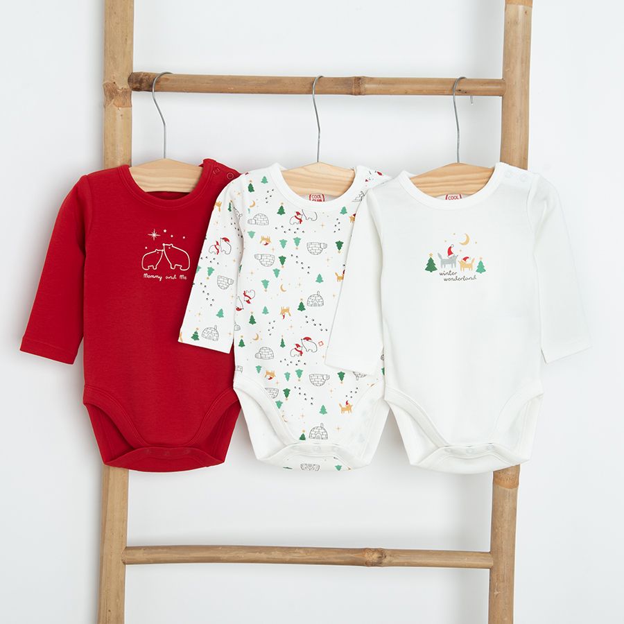 Long sleeve body 3-Pack