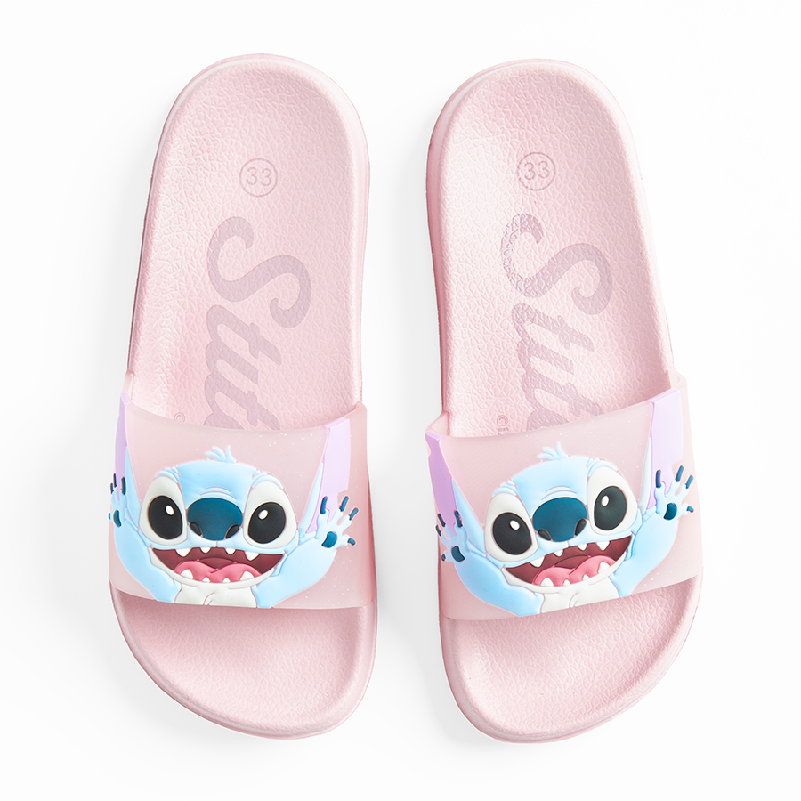 Σαγιονάρα πέδιλο ροζ LILO & STITCH