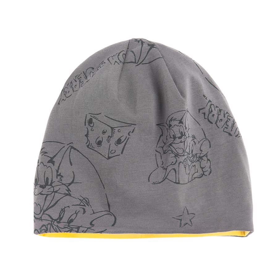 Tom and Jerry yellow cap