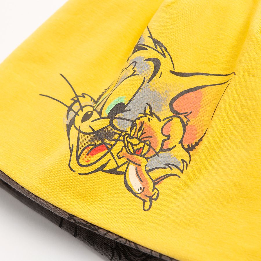 Tom and Jerry yellow cap