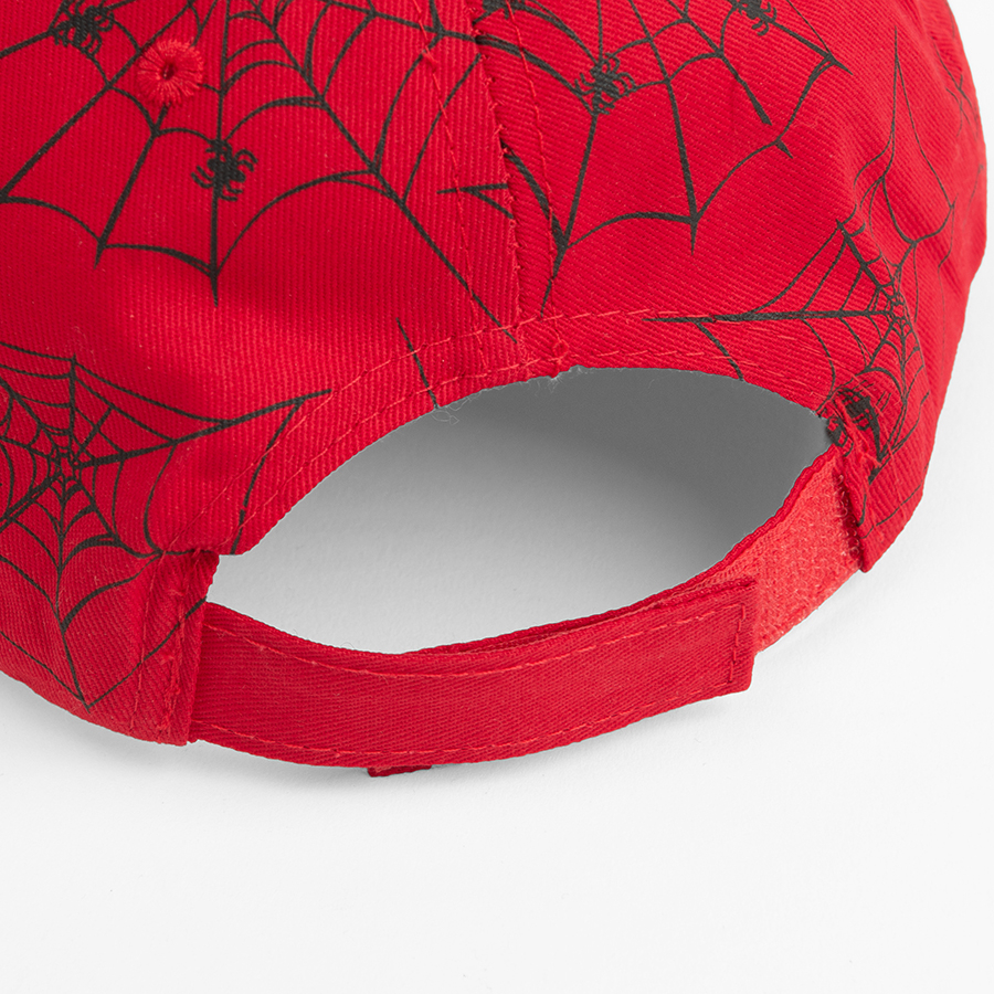 Spiderman red jockey hat