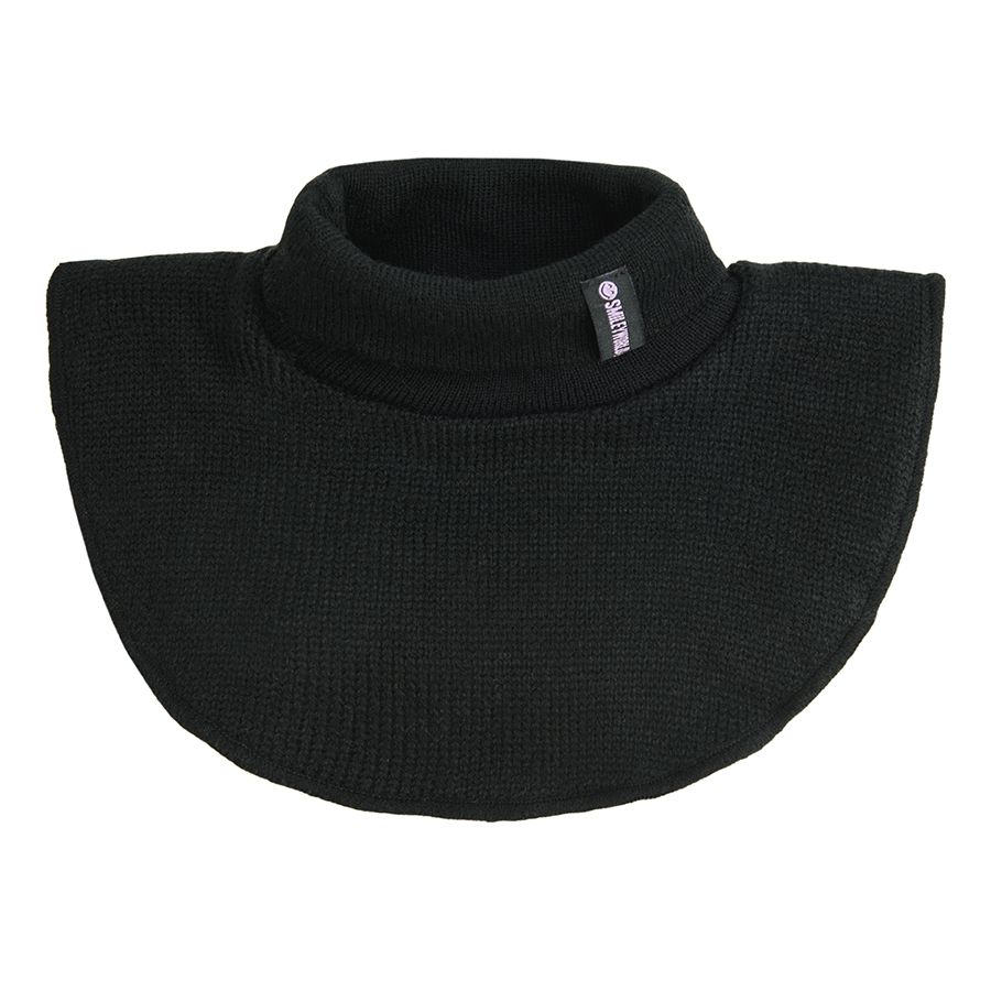 Black neckerchief with black lining